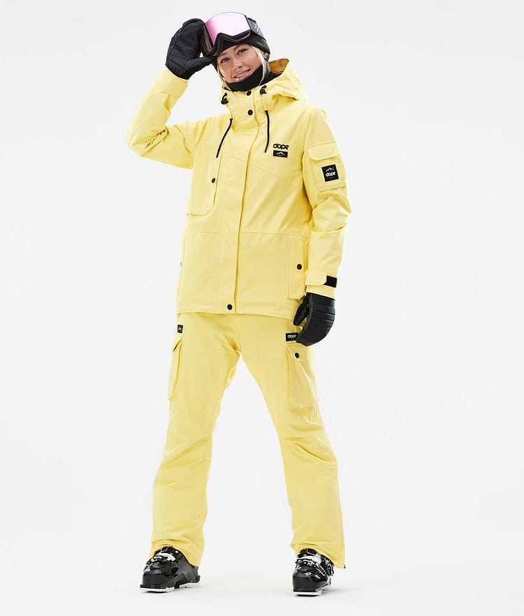 Dope Adept W 2021 Skidjacka Dam Faded Yellow, Bild 4 av 11