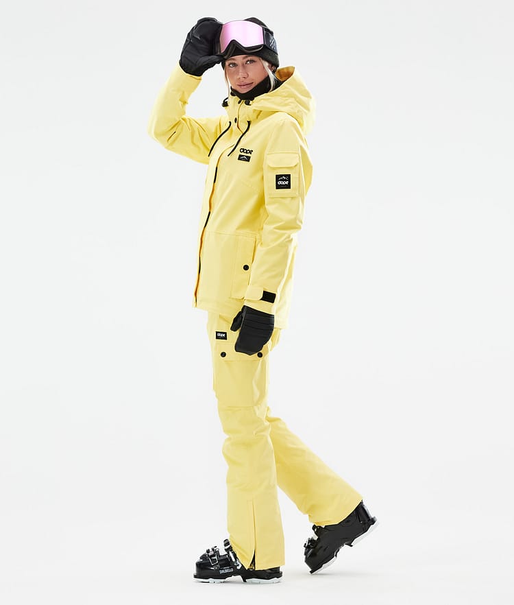 Dope Adept W 2021 Skidjacka Dam Faded Yellow, Bild 5 av 11