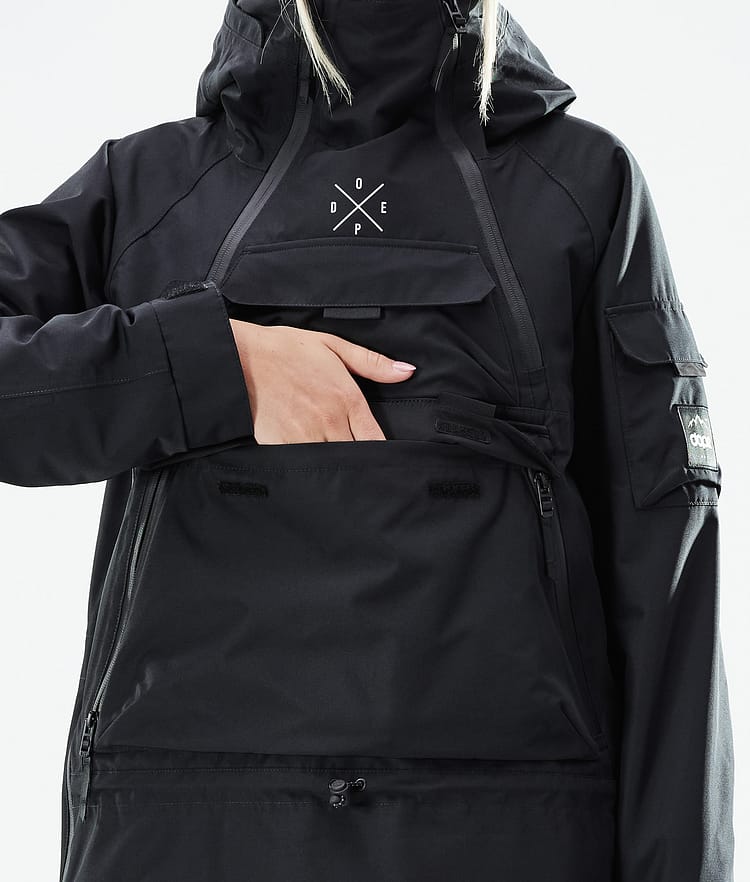 Dope Akin W 21 Snowboardjacka Dam Black, Image 10 of 11