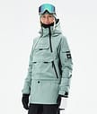 Dope Akin W 21 Snowboardjacka Dam Faded Green