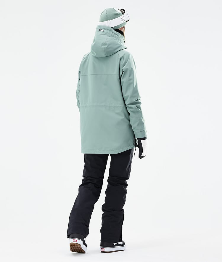 Dope Akin W 21 Snowboardjacka Dam Faded Green, Image 7 of 11