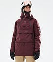 Dope Akin W 21 Snowboardjacka Dam Burgundy
