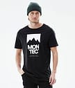 Montec Classic T-shirt Herr Black