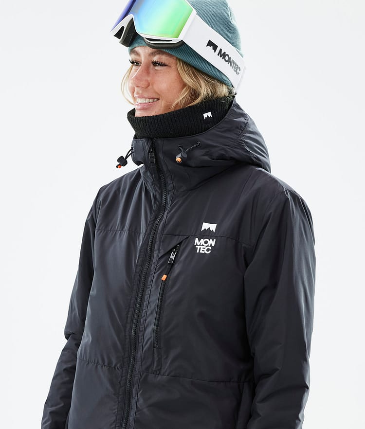 Montec Toasty W 60Gsm Mellanlagersjacka Dam Black, Image 3 of 10