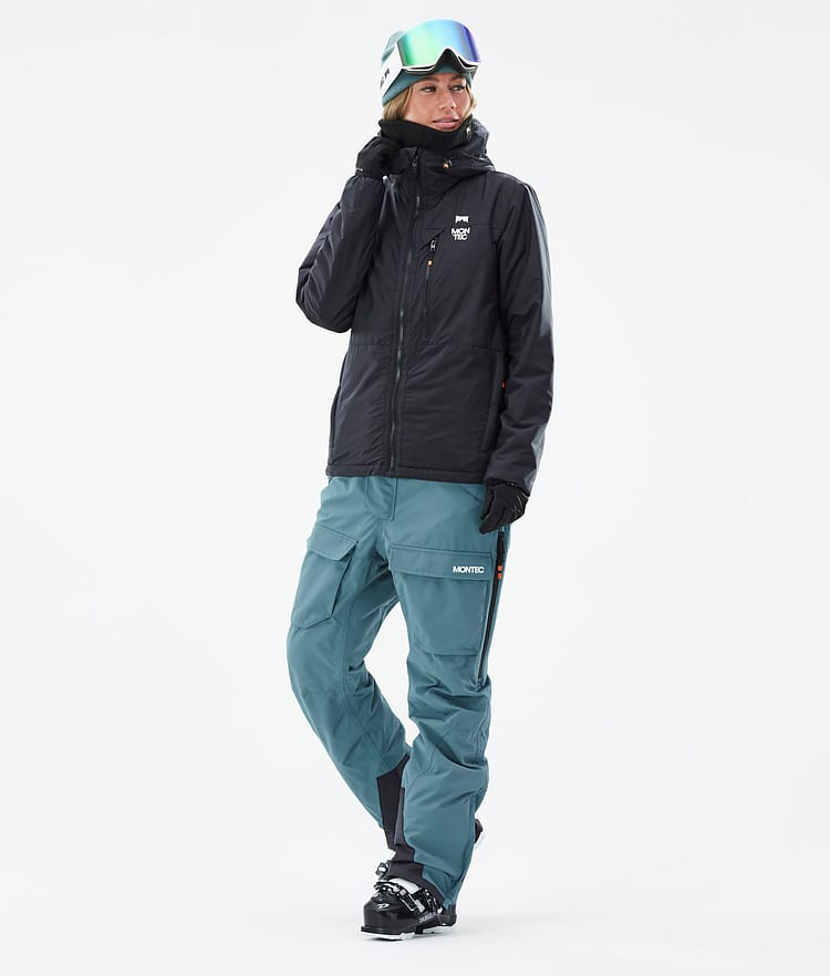 Montec Toasty W 60Gsm Mellanlagersjacka Ski Dam Black, Image 5 of 10