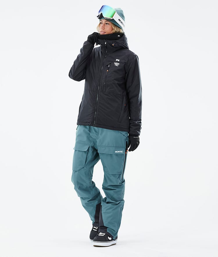 Montec Toasty W 60Gsm Mellanlagersjacka Dam Black, Image 5 of 10