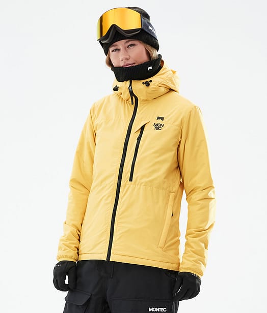 Montec Toasty W 2020 Mellanlagersjacka Ski Kvinna Yellow
