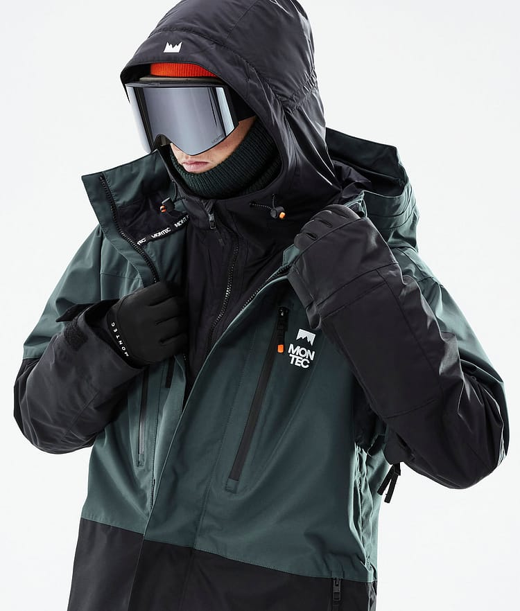 Montec Toasty 60Gsm Mellanlagersjacka Ski Herr Black, Image 4 of 10
