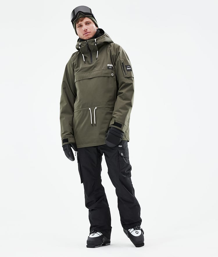 Dope Annok 21 Skidjacka Herr Olive Green, Image 4 of 10