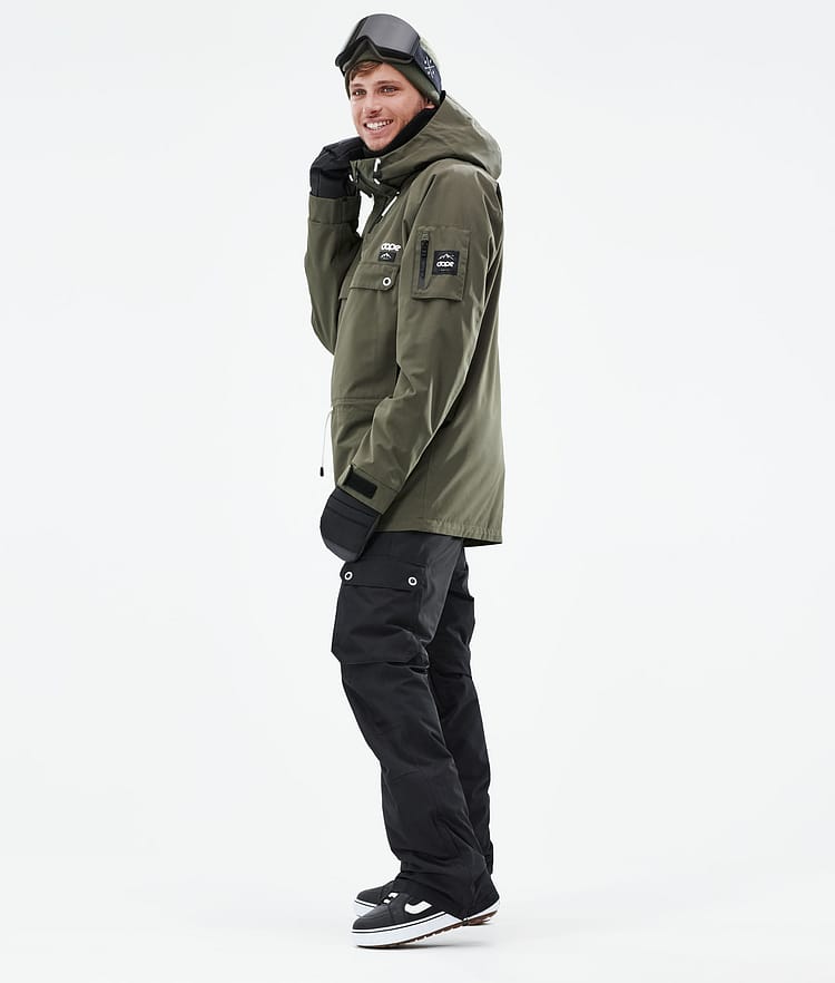 Dope Annok 21 Snowboardjacka Herr Olive Green, Image 5 of 10