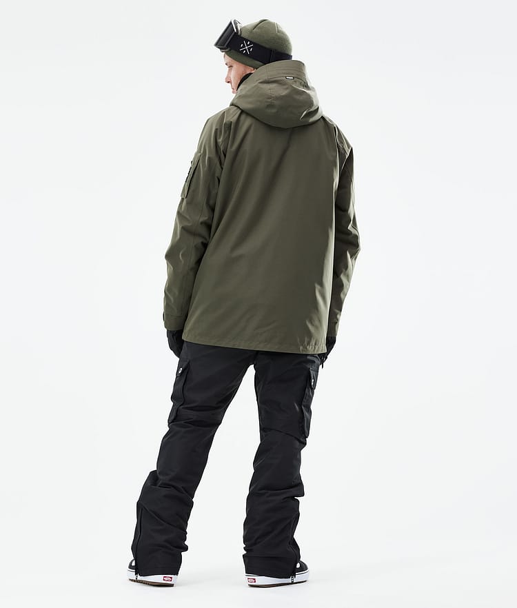 Dope Annok 21 Snowboardjacka Herr Olive Green, Image 6 of 10