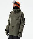 Dope Annok 21 Snowboardjacka Herr Olive Green/Black