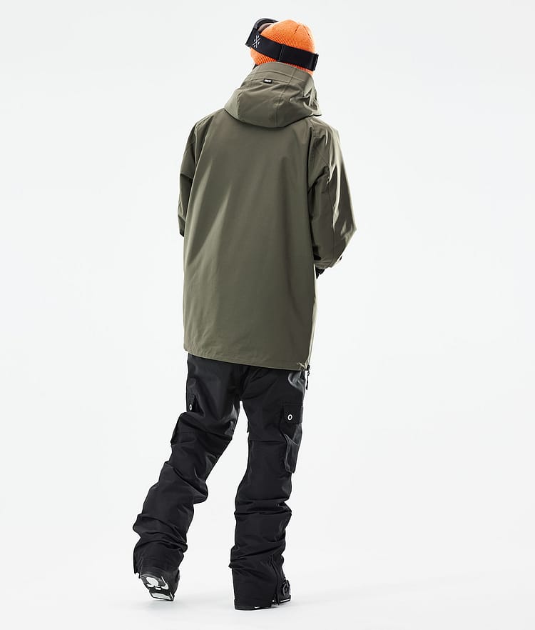 Dope Annok 21 Skidjacka Herr Olive Green/Black, Image 6 of 10