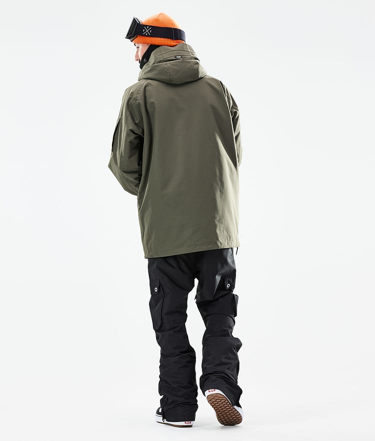 Dope Annok 21 Snowboardjacka Herr Olive Green/Black, Image 6 of 10