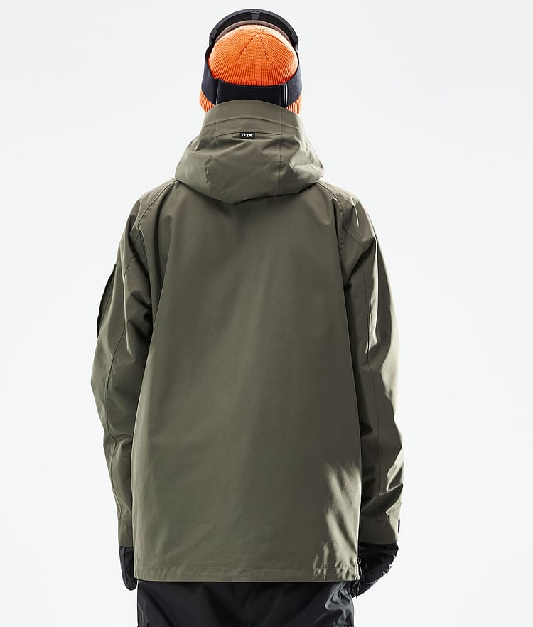 Dope Annok 21 Snowboardjacka Herr Olive Green/Black, Image 8 of 10