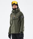 Dope Blizzard W 21 Snowboardjacka Dam Olive Green