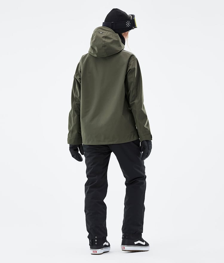 Dope Blizzard W 21 Snowboardjacka Dam Olive Green, Image 5 of 9