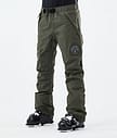 Dope Blizzard W 21 Skidbyxa Dam Olive Green