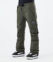 Dope Blizzard W 21 Snowboardbyxa Dam Olive Green