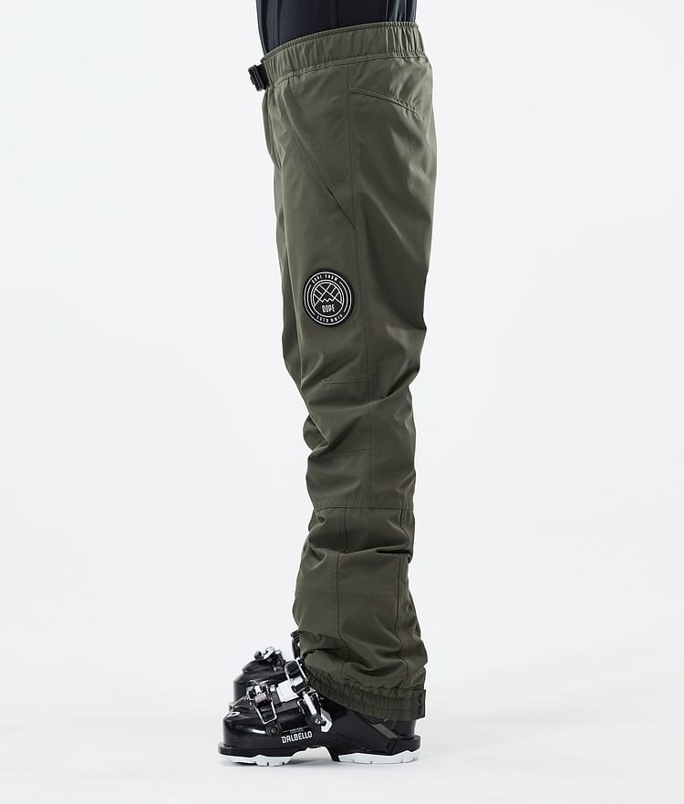 Dope Blizzard W 21 Skidbyxa Dam Olive Green, Image 2 of 4