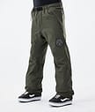 Dope Blizzard 21 Snowboardbyxa Herr Olive Green