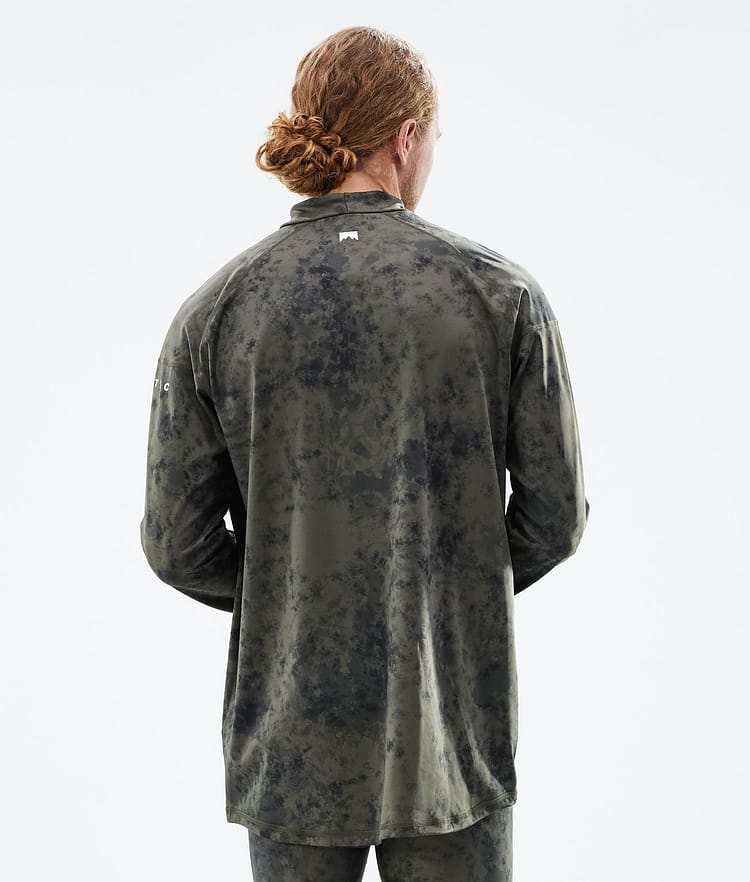 Montec Zulu Underställströja Herr Olive Green Tiedye, Image 2 of 6