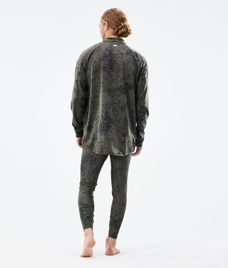 Montec Zulu Underställströja Herr Olive Green Tiedye, Image 4 of 6