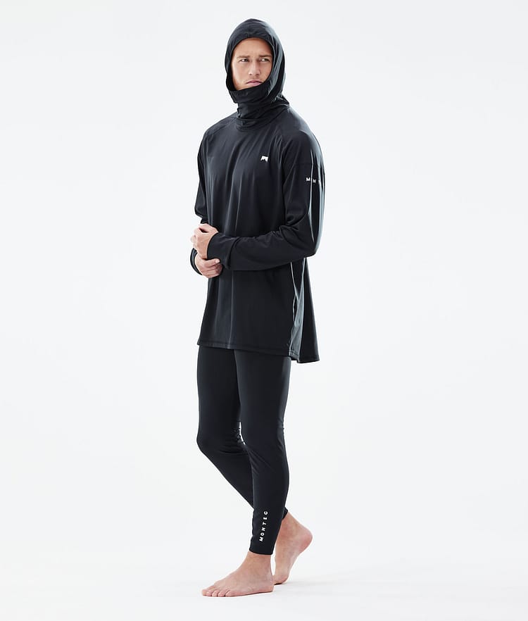 Montec Zulu Hood Underställströja Herr Black, Image 5 of 6