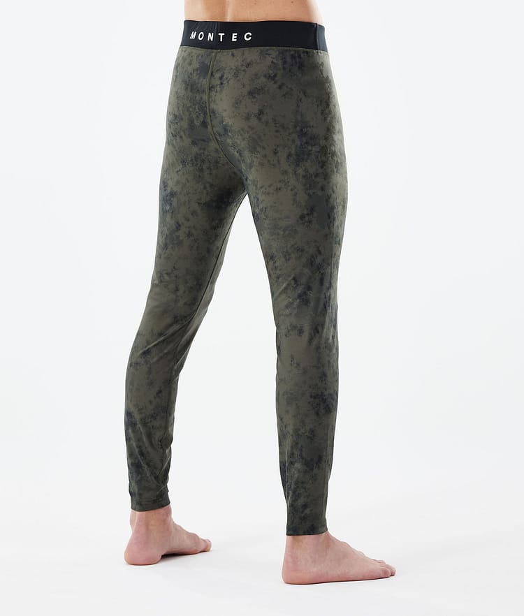 Montec Zulu Underställsbyxa Herr Olive Green Tiedye, Image 2 of 7