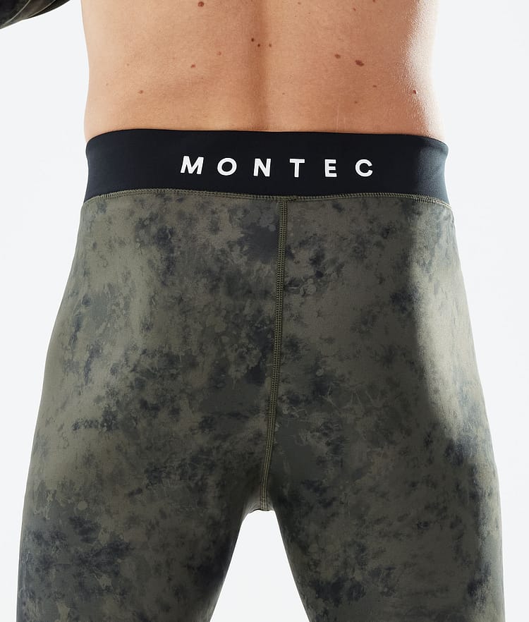 Montec Zulu Underställsbyxa Herr Olive Green Tiedye, Image 6 of 7