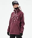 Dope Yeti W 21 Skidjacka Dam 2X-Up Burgundy