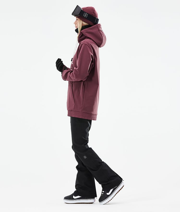 Dope Yeti W 21 Snowboardjacka Dam 2X-Up Burgundy, Image 5 of 9