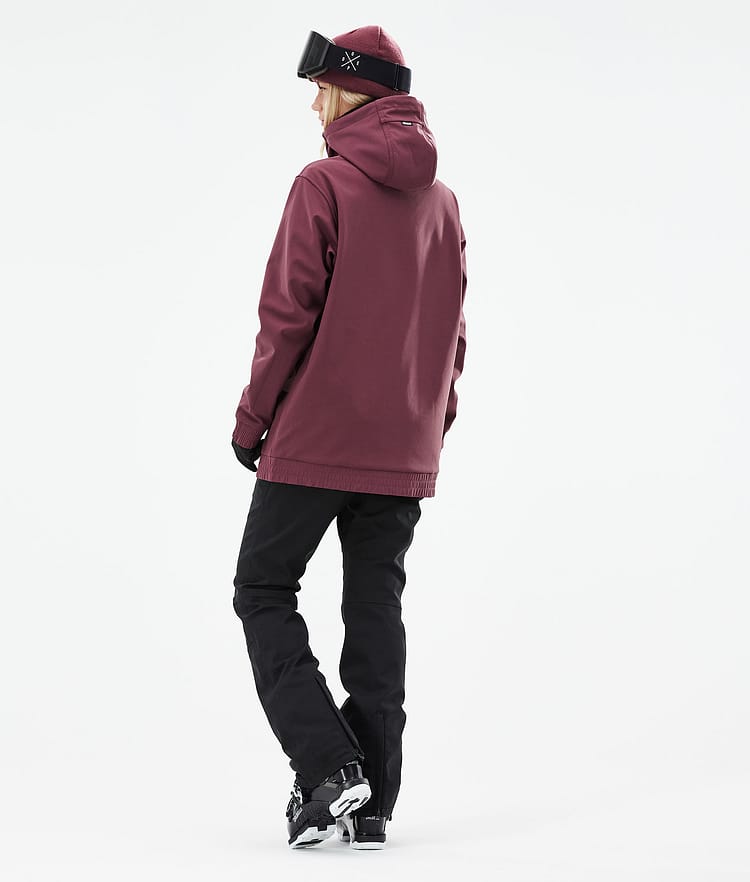 Dope Yeti W 21 Skidjacka Dam 2X-Up Burgundy, Image 6 of 9