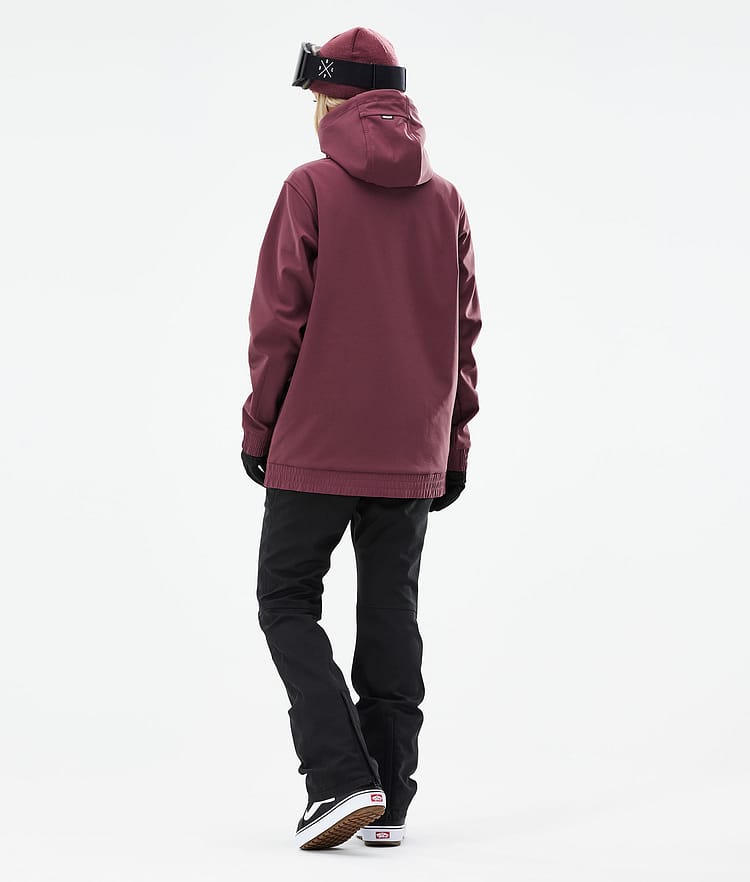Dope Yeti W 21 Snowboardjacka Dam 2X-Up Burgundy, Image 6 of 9