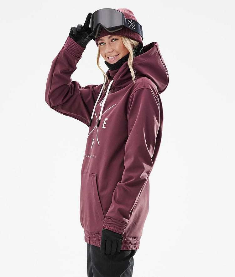 Dope Yeti W 21 Snowboardjacka Dam 2X-Up Burgundy, Image 7 of 9