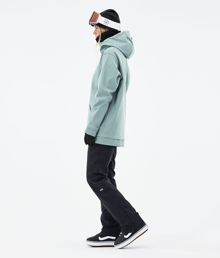 Dope Yeti W 21 Snowboardjacka Dam 2X-Up Faded Green, Image 4 of 8
