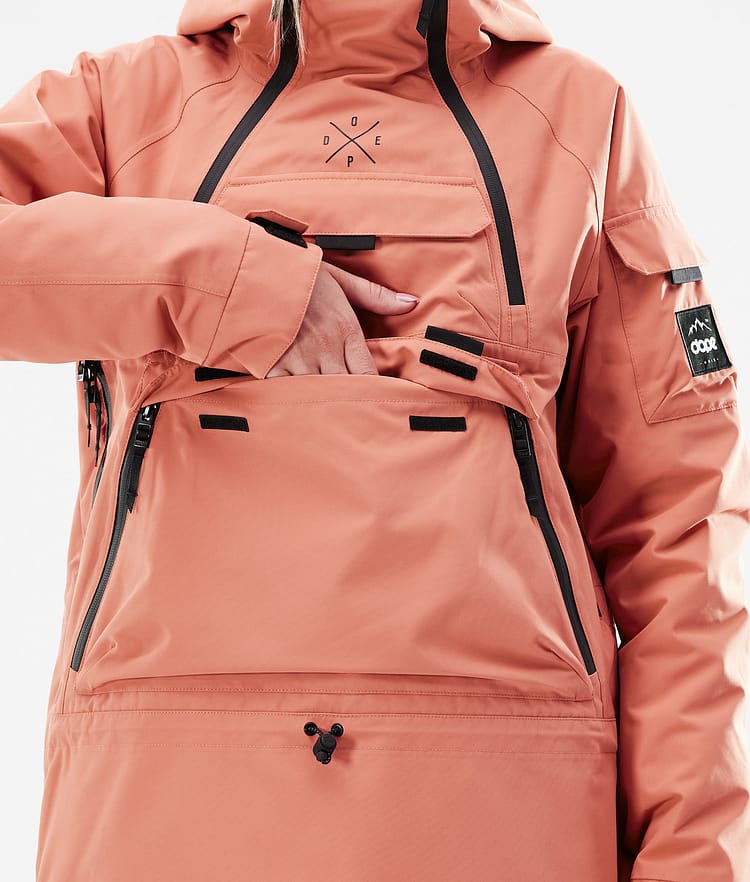 Dope Akin W 21 Snowboardjacka Dam Peach, Image 10 of 11