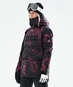 Dope Akin W 21 Snowboardjacka Dam Paint Burgundy