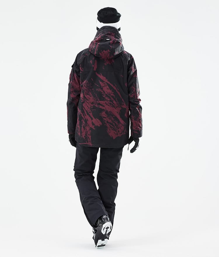 Dope Akin W 21 Skidjacka Dam Paint Burgundy, Image 6 of 11