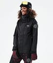 Dope Blizzard W Full Zip 21 Snowboardjacka Dam Black