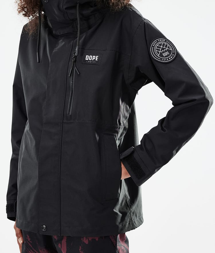 Dope Blizzard W Full Zip 21 Skidjacka Dam Black, Image 9 of 11