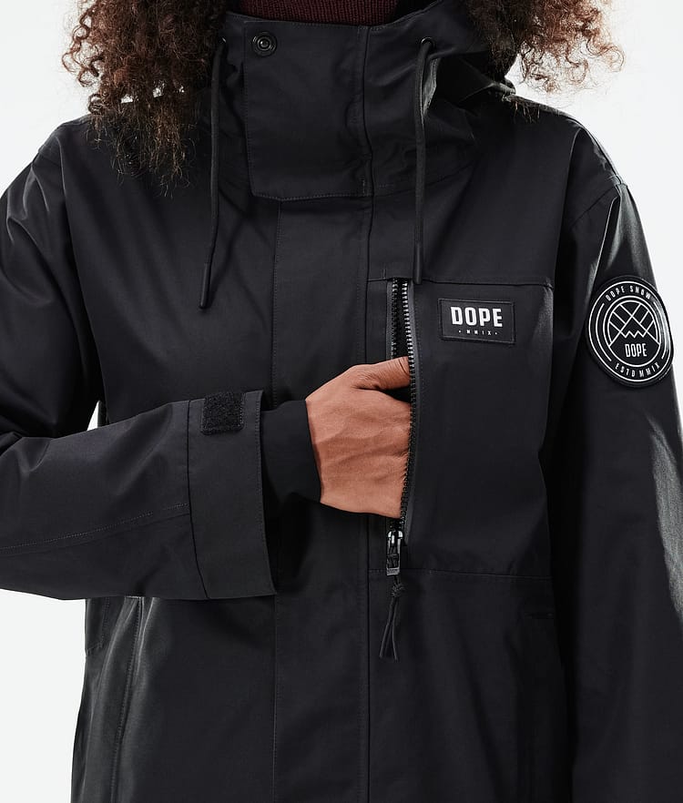 Dope Blizzard W Full Zip 21 Skidjacka Dam Black, Image 10 of 11