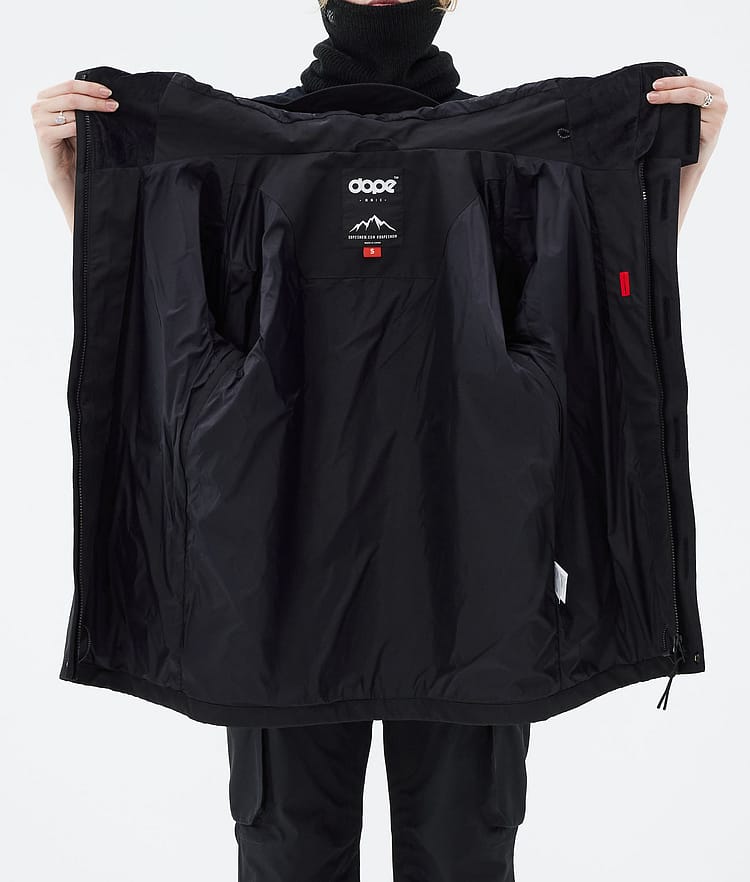 Dope Blizzard W Full Zip 21 Skidjacka Dam Black, Image 11 of 11