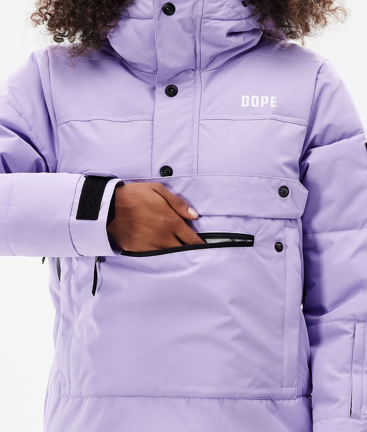 Dope Puffer W 2021 Skidjacka Dam Faded Violet, Bild 10 av 10