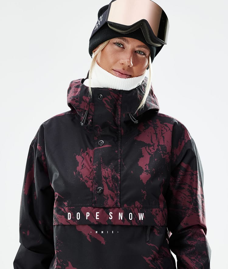 Dope Legacy W 21 Snowboardjacka Dam Paint Burgundy, Image 3 of 10