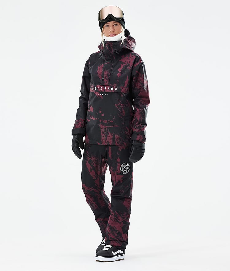 Dope Legacy W 21 Snowboardjacka Dam Paint Burgundy, Image 4 of 10