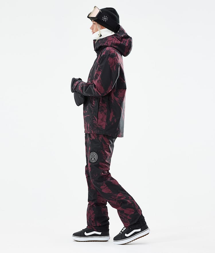 Dope Legacy W 21 Snowboardjacka Dam Paint Burgundy, Image 5 of 10