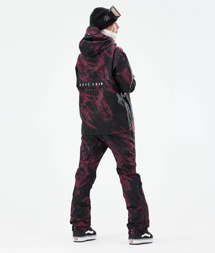 Dope Legacy W 21 Snowboardjacka Dam Paint Burgundy, Image 6 of 10