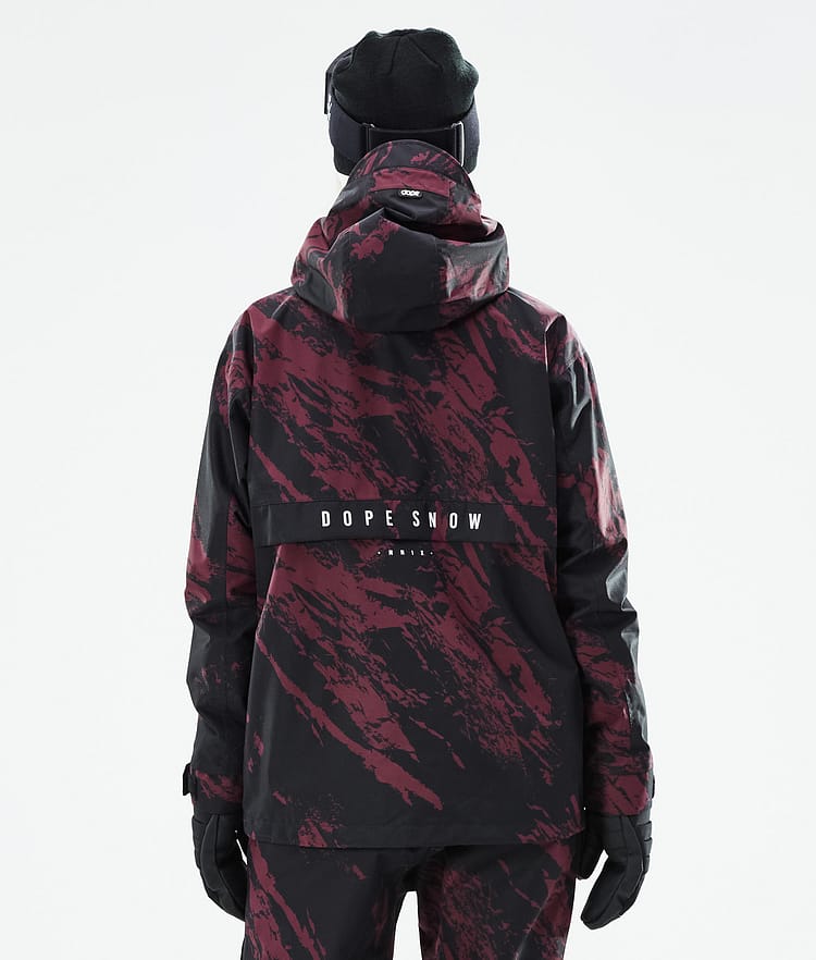 Dope Legacy W 21 Snowboardjacka Dam Paint Burgundy, Image 8 of 10