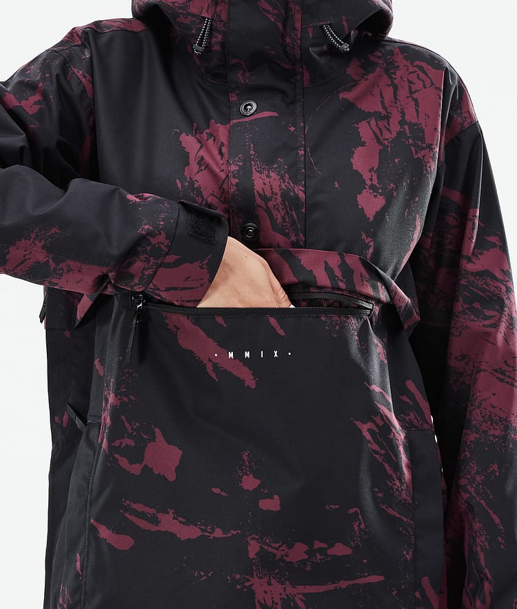 Dope Legacy W 21 Snowboardjacka Dam Paint Burgundy, Image 10 of 10